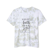 Walk by Faith Unisex Tie-Dyed T-Shirt